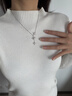 APM Monaco 六芒星項鏈女送女友毛衣鏈禮物 曬單實(shí)拍圖