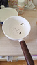 茶漏茶濾羊脂玉白瓷茶葉過(guò)濾網(wǎng)泡茶神器公道杯一體濾茶器茶具配件 羊脂玉側把茶漏 曬單實(shí)拍圖