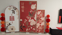 韻咫訂婚布置全套簡(jiǎn)約新中式定親擺件套裝高級感訂婚宴KT背景板次日達 擺臺裝飾12件套+迎賓牌+彩禮箱 曬單實(shí)拍圖