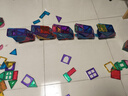 活石兒童磁力片3-6歲積木磁力兒童磁鐵玩具益智磁吸方塊1-3-12歲強磁 彩窗150件【含小車(chē)*3+豪華裝】 2-3-6-12歲兒童生日禮物 曬單實(shí)拍圖