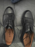金利來(lái)（Goldlion）【春夏煥新】男鞋牛津鞋通勤商務(wù)正裝皮鞋婚鞋G521610014AAA黑41 曬單實(shí)拍圖