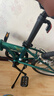 大行（DAHON）經(jīng)典D6折疊自行車(chē)20英寸6速成人休閑單車(chē) KBC061 墨綠色 20英寸 曬單實(shí)拍圖