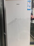海爾（Haier）立式冰柜客廳冰柜風(fēng)冷無(wú)霜冷柜黑金抗菌凈化冷藏冷凍柜一級能效抽屜式單門(mén)冰箱冷柜保鮮柜以舊換新 燕羽灰|麥浪系列|風(fēng)冷無(wú)霜 210L 曬單實(shí)拍圖