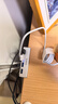 奧?？疲∣RICO）USB3.0分線(xiàn)器 hub擴展塢集線(xiàn)器 鋁合金卡扣式MAC蘋(píng)果筆記本臺式電腦顯示器轉換器 MH4PU 曬單實(shí)拍圖