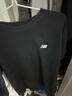 NEW BALANCE男款潮流百搭簡(jiǎn)約舒適長(cháng)袖套頭衫MT53529 BK XL 曬單實(shí)拍圖