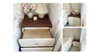 苡茉床頭柜臥室小型時(shí)尚收納柜子奶油風(fēng)儲物柜現代簡(jiǎn)約抽屜窄邊柜40 曬單實(shí)拍圖