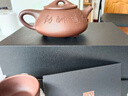 百年利永宜興紫砂壺純全手工原礦紫泥刻繪景舟石瓢壺功夫茶具套裝泡茶壺 曬單實(shí)拍圖
