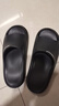奧康（Aokang）拖鞋男士夏季防滑抗菌浴室內洗澡eva防臭踩屎感情侶涼拖鞋女外穿 曬單實(shí)拍圖