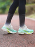 安踏馬赫6谷愛(ài)凌同款丨競訓跑鞋女緩震回彈透氣運動(dòng)鞋女中考體測跑鞋 紙莎白/熒光淺青綠/精靈黃262-2 36 (女5.5) 曬單實(shí)拍圖