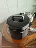 美的（Midea）電壓力鍋0涂層精鋼厚釜電高壓鍋電飯鍋家用雙膽電飯煲智能預約煮飯煲湯燉肉多功能不銹鋼內膽 少鹽提鮮【5升容量 3-10人】行業(yè)爆款 5L 曬單實(shí)拍圖