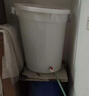 木野村帶水龍頭儲水桶大號塑料桶帶出水口圓桶帶排水養魚(yú)桶大白桶帶輪子 150L無(wú)蓋/白色/帶排水閥[不帶輪] 曬單實(shí)拍圖