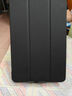 畢亞茲適用2025款小米平板8/8Pro保護殼 小米平板電腦11.2英寸保護套三折全包防摔智能休眠 PB639-金剛黑 曬單實(shí)拍圖