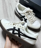 Onitsuka Tiger鬼塚虎板鞋情侶款低幫耐磨休閑鞋男ADVANTI 米色 37 曬單實(shí)拍圖