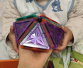 布魯奇鉆面彩窗磁力片兒童玩具男孩3-6歲磁力積木益智玩具1-3歲生日禮物 曬單實(shí)拍圖