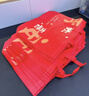 八海鳥(niǎo)新年無(wú)紡布手提袋加厚覆膜環(huán)保袋春節送誕禮物喜慶禮品袋紅色 曬單實(shí)拍圖