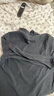 凡客誠品（VANCL）雙面絨保暖內衣男秋冬款半高領(lǐng)內搭打底衫百搭長(cháng)袖T恤 灰色 XL 曬單實(shí)拍圖