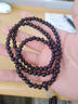 戚小米黑檀木佛珠手串男生108顆念珠珠子長(cháng)款串珠多圈木質(zhì)檀木手鏈男款 6mm黑檀木圓珠108顆 曬單實(shí)拍圖
