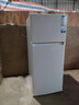 海爾（Haier）冰箱小型二門(mén)辦公室迷你小冰箱節能直冷家用租房家電冷藏冷凍超薄雙開(kāi)門(mén)省電小型冰箱 雙門(mén)冰箱 曬單實(shí)拍圖