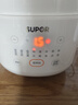 蘇泊爾（SUPOR） 電燉鍋 電燉盅 燕窩燉 寶寶輔食 嬰兒煮粥鍋1.5L精巧容量 隔水揉燉 bb煲迷你煮粥煲湯鍋DZ15YC897 曬單實(shí)拍圖