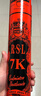 亞獅龍（RSL）羽毛球訓練比賽穩定耐打RSL7K號77速鴨毛12只/桶 曬單實(shí)拍圖