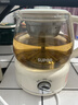 蘇泊爾（SUPOR）蒸汽噴淋煮茶器煮茶壺泡茶燒水壺養生壺恒溫電熱水壺辦公家用迷你304不銹鋼蒸茶器SW-10C09 曬單實(shí)拍圖