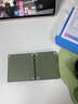 B.O.W航世折疊鍵盤(pán)鼠標套裝小巧便攜觸控板打字靜音iPad平板電腦手機通用適用于華為蘋(píng)果小米筆記本 抹茶綠 二代升級款-魔方口袋鍵盤(pán) 曬單實(shí)拍圖