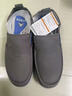 CORCS CROCS 卡洛馳夏季風(fēng)尚沃爾盧帆布鞋男單鞋戶(hù)外透氣休閑鞋一腳蹬懶人鞋 沃爾盧-炭灰色 42 曬單實(shí)拍圖