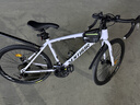 EG7公路自行車(chē)成年人男女士變速實(shí)心胎死飛騎行自行車(chē)山地車(chē)單車(chē) 【珍珠白】30刀【加厚車(chē)胎】 26寸【適合155-185cm】 24速【初級/入門(mén)/通勤】 曬單實(shí)拍圖