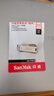 閃迪（SanDisk） USB3.2高速U盤(pán)CZ74大容量升級版讀速400MB/S酷奐銀色金屬外殼 CZ74 金屬U盤(pán) 安全加密 64GB USB3.2讀速升級300MB/S 曬單實(shí)拍圖