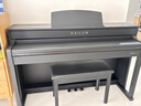 海倫臻雅H-2系列 電鋼琴逐級重錘88鍵智能原聲鋼琴音色家用立式數碼 臻雅H-205【演奏級】奢雅黑 曬單實(shí)拍圖