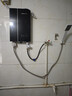 奧克斯（AUX）即熱式電熱水器變頻速熱智能恒溫家用省電集成燒水防電墻超薄過(guò)水熱淋浴洗澡免儲水免打孔安裝 6500W 【曜石黑】丨上門(mén)安裝丨免打孔 曬單實(shí)拍圖