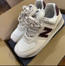 NEW BALANCE休閑鞋女鞋復古舒適秋冬透氣輕便百搭運動(dòng)鞋574系列WL574RCF 37 曬單實(shí)拍圖