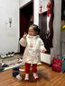 巴拉巴拉兒童外套女童男小童棉服新款童裝秋冬裝兩件套加厚棉衣衣服 白紫甜美小動(dòng)物00317 100 曬單實(shí)拍圖