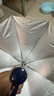 天堂傘晴雨傘加大加固便攜男女純色學(xué)生三折疊傘鋼骨雙人傘公司定制雨傘 藏青色【30723純色款】 曬單實(shí)拍圖