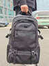 七匹狼（SEPTWOLVES）旅行大容量雙肩包男士2026新款戶(hù)外登山包旅游差旅出行電腦包背包 速黑 曬單實(shí)拍圖