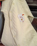 貝瑞加（Babyprints）嬰兒連體衣新生兒秋冬保暖衣服男女寶寶柔軟夾棉爬服 黃66 曬單實(shí)拍圖