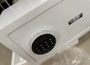 歐奈斯ONNAIS保險柜家用小型25cm辦公密碼WIFI保險箱防盜指紋入墻報警手機智能新款商用保管箱床頭全鋼保管柜 20cm典雅白單獨密碼（單獨鑰匙） 曬單實(shí)拍圖