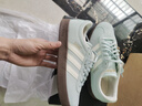 adidas「T頭鞋」VL COURT CLASSIC板鞋德訓鞋男女阿迪達斯輕運動(dòng)   蒸汽綠/漢玉白/金 (推薦女生買(mǎi)小半碼)   36.5 曬單實(shí)拍圖