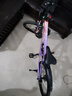 鳳凰官方旗艦店兒童自行車(chē)男女變速青少年學(xué)生山地車(chē)碟剎賽車(chē) 星際 粉紫【變速】后座+LED燈+輻條輪 22寸【適合130-170cm】 曬單實(shí)拍圖