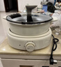 九陽(yáng)（Joyoung）電火鍋分體式可拆洗家用5L大容量火鍋專(zhuān)用鍋電煮鍋電炒鍋多功能不粘鍋【單鍋款】G525 曬單實(shí)拍圖