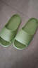 2026新款高級感涼拖鞋居家浴室洗澡防滑防臭拖鞋女夏季外穿不臭腳 綠色 36-37 曬單實(shí)拍圖