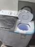 小鴨【官方店】半自動(dòng)洗衣機迷你小型波輪大容量租房宿舍家用雙桶雙缸分區脫水甩干老式強力去污 8.5KG  洗5.5+脫3.0+強勁電機終身聯(lián)保 雙缸 曬單實(shí)拍圖