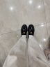 他她沈月同款TATA預言家厚底樂(lè )福鞋女JK單鞋 A6黑色 36 曬單實(shí)拍圖