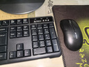 雙飛燕（A4TECH）WKG-1000無(wú)線(xiàn)鍵鼠套裝104鍵 臺式電腦筆記本外接辦公打字薄膜鍵盤(pán)鼠標套裝無(wú)線(xiàn)便攜 黑色 曬單實(shí)拍圖