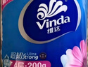 維達（Vinda）有芯卷紙 藍色經(jīng)典4層140克*10卷*3提 衛生紙卷筒紙 曬單實(shí)拍圖