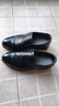 老人頭（LAORENTOU）皮鞋男鞋商務(wù)正裝鞋韓版休閑頭層皮軟底透氣休閑鞋 110210 黑 39 曬單實(shí)拍圖