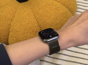 Apple/蘋(píng)果WatchS11智能手表GPS款42毫米深空灰色鋁金屬表殼黑色運動(dòng)型表帶M/L-聯(lián)通補貼 曬單實(shí)拍圖