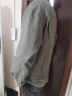 JEEP SPIRIT正品吉普高端襯衫男2026春夏新款美式復古工裝純棉寬松大碼外套男 T740淺灰襯衫 XL  適合140-160斤 曬單實(shí)拍圖