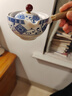 君莊逍遙泡茶壺360度旋轉旅行茶具套裝家用車(chē)載功夫茶杯便攜式泡茶器 青花福逍遙壺（單壺） 170ml 曬單實(shí)拍圖