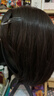 瑞貝卡（Rebecca）假發(fā)女全真人發(fā)絲日系掛耳頭頂蓬松氛圍感短發(fā)女假發(fā)整頂頭套 棕黑色 短發(fā) 曬單實(shí)拍圖